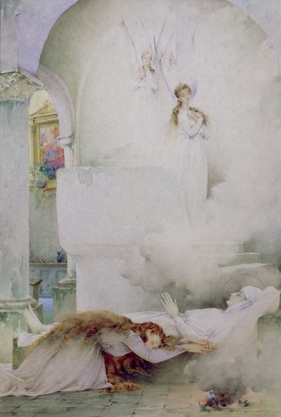 The Death of the Virgin by Guillaume Dubufe